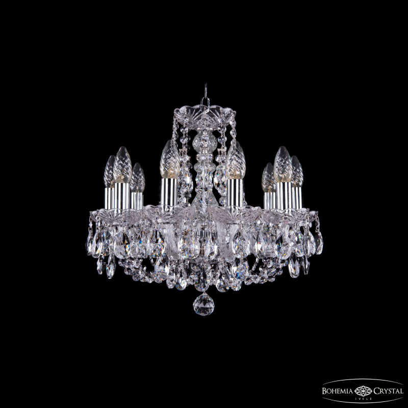 Подвесная люстра Bohemia Ivele Crystal 1406/10/141 Ni