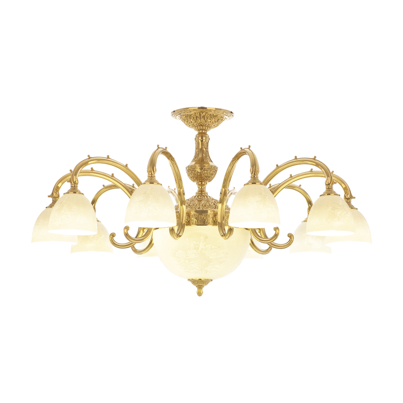 Подвесная люстра Bohemia Ivele Crystal Verona 72209P/10/300 G P1 D Pair