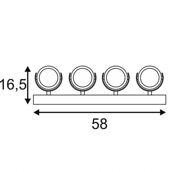 Светодиодный спот SLV Kalu 3 Led 147621