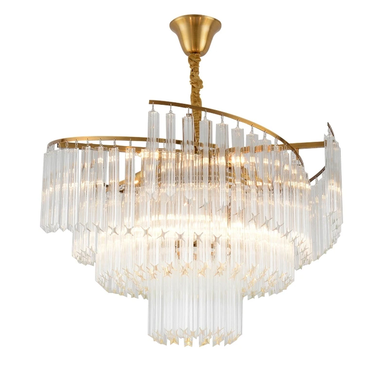 Подвесная люстра DeLight Collection 66018 brushed brass