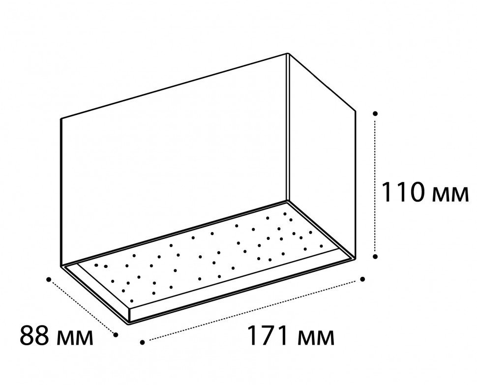 Накладной светильник Italline DL 3029 white 3000K