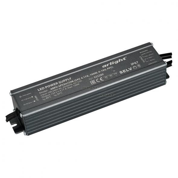 Блок питания Arlight ARPV-LG24100-PFC-0-10V-S2 (24V, 4.2A, 100W) 022289