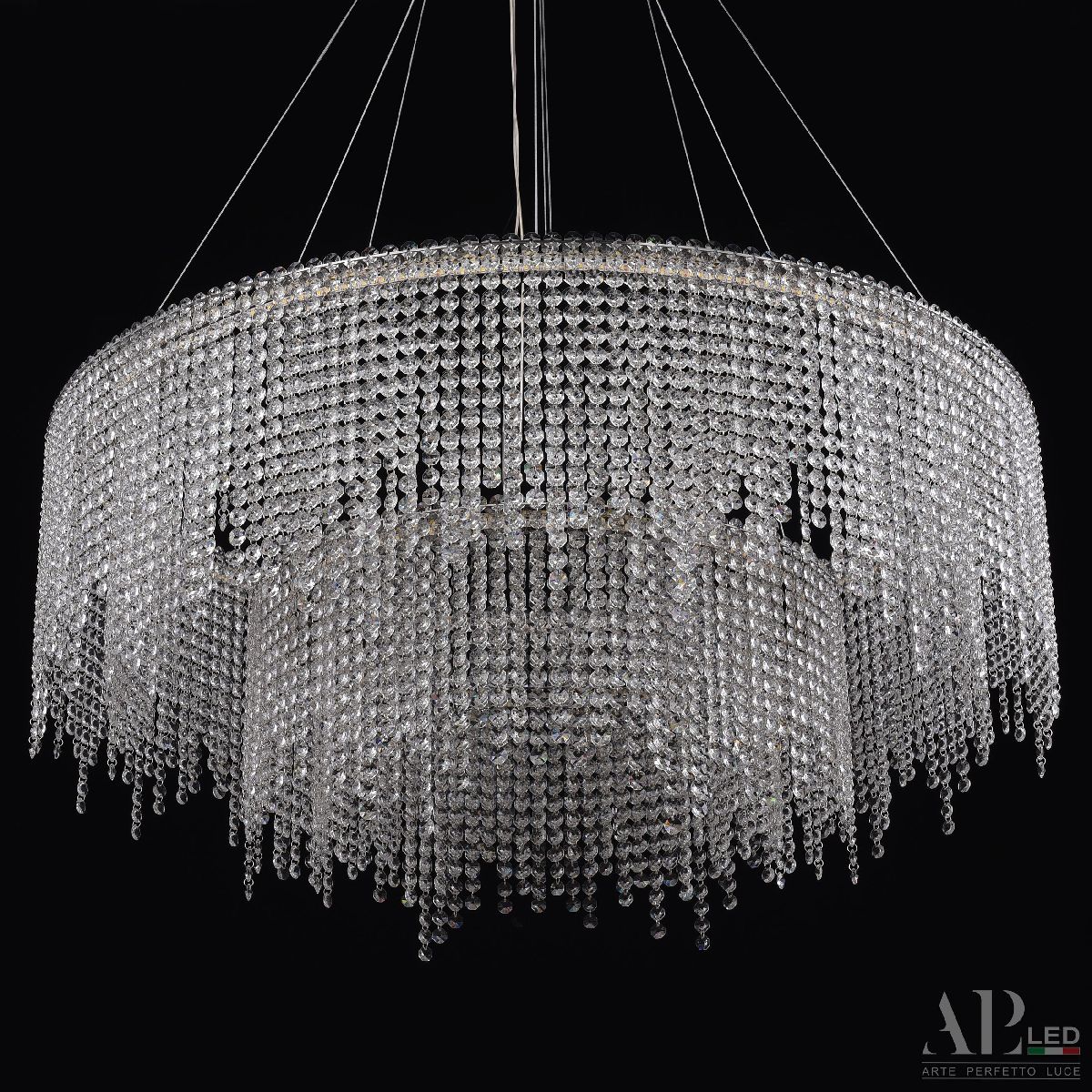 Подвесная люстра Arte Perfetto Luce Sicilia SH02.93.2D.B.Ni.4000