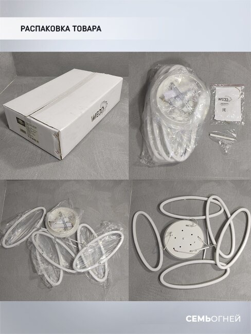 Потолочная люстра Wedo Light Tivoli 75379.01.09.05