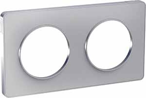 Рамка на 2 поста Schneider Electric Odace S53P804