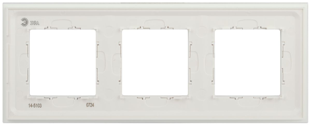 Рамка на 3 поста Эра Elegance 14-5103-01М Б0065836