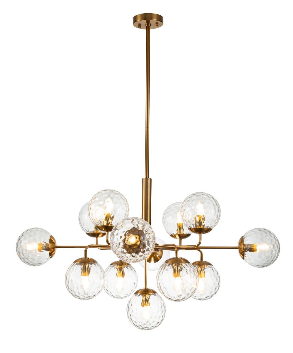 Люстра на штанге Indigo Cocoon 11008/13P Brass V000121