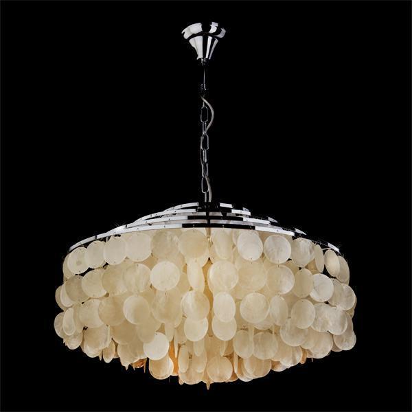 Подвесная люстра Eurosvet 3535/6 хром/перламутр Smart 00000065834