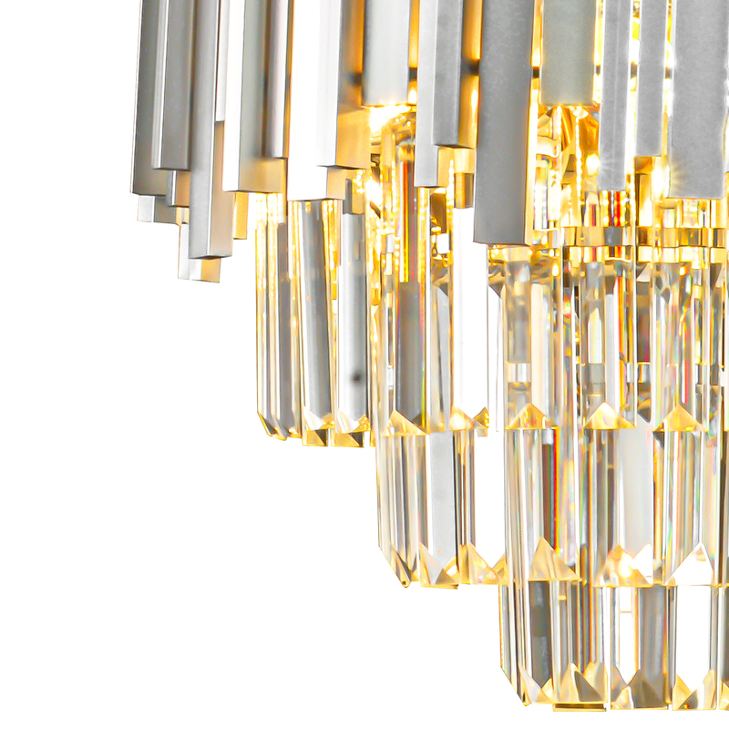 Подвесная люстра Natali Kovaltseva VERTIGO 81440/6C SILVER