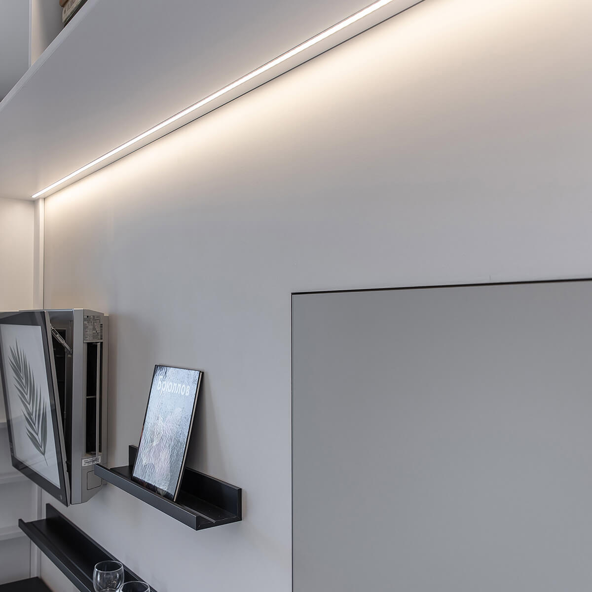 Профиль встраиваемый алюминиевый Elektrostandard LL-2-ALP007 4690389130892