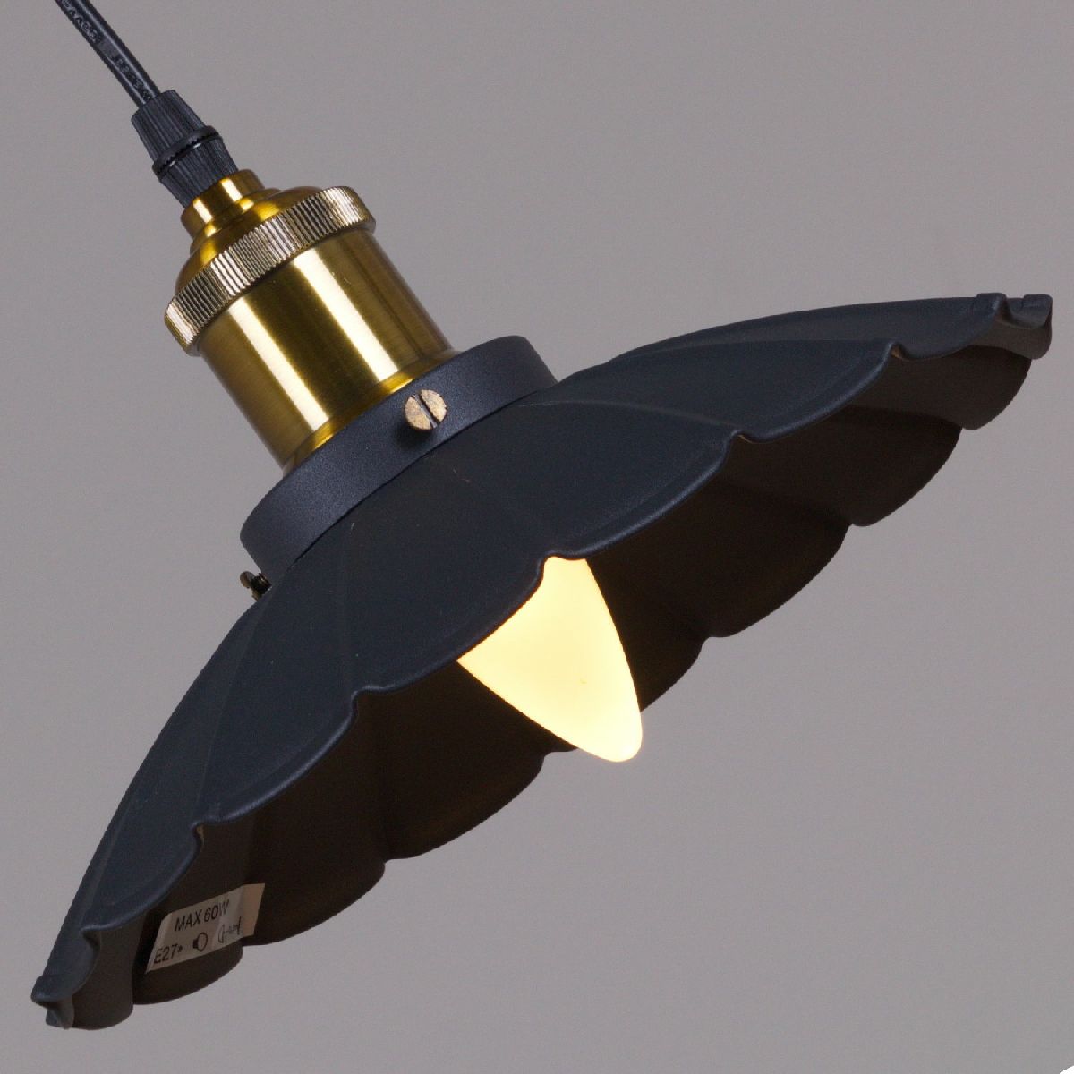 Подвесной светильник Reluce 08160-0.9-01SS BK