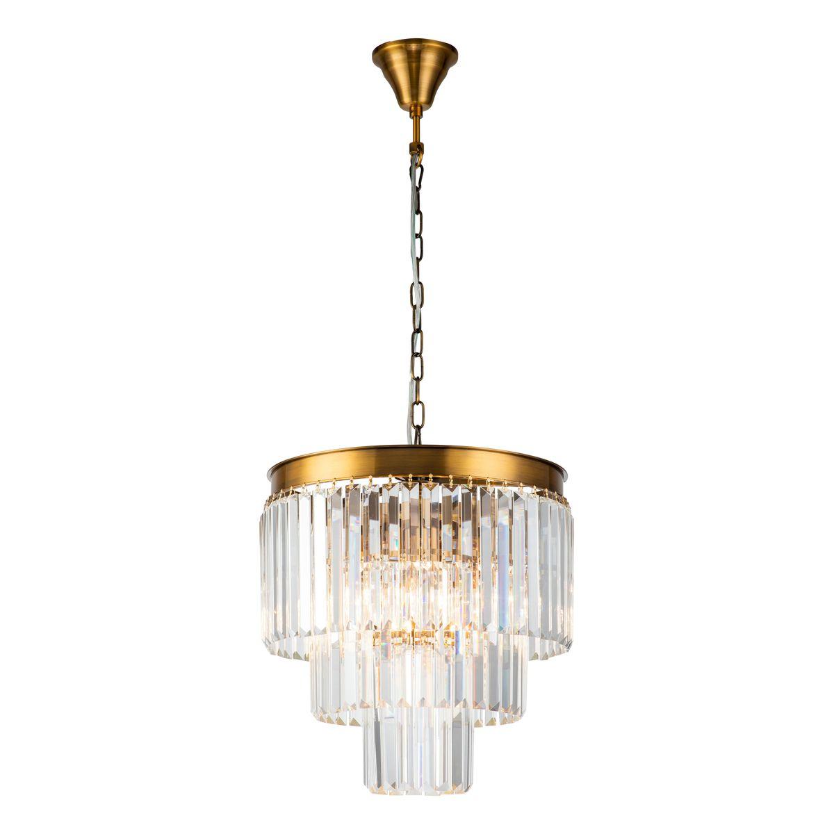 Подвесная люстра iLamp Triumph 7383/6P Brass