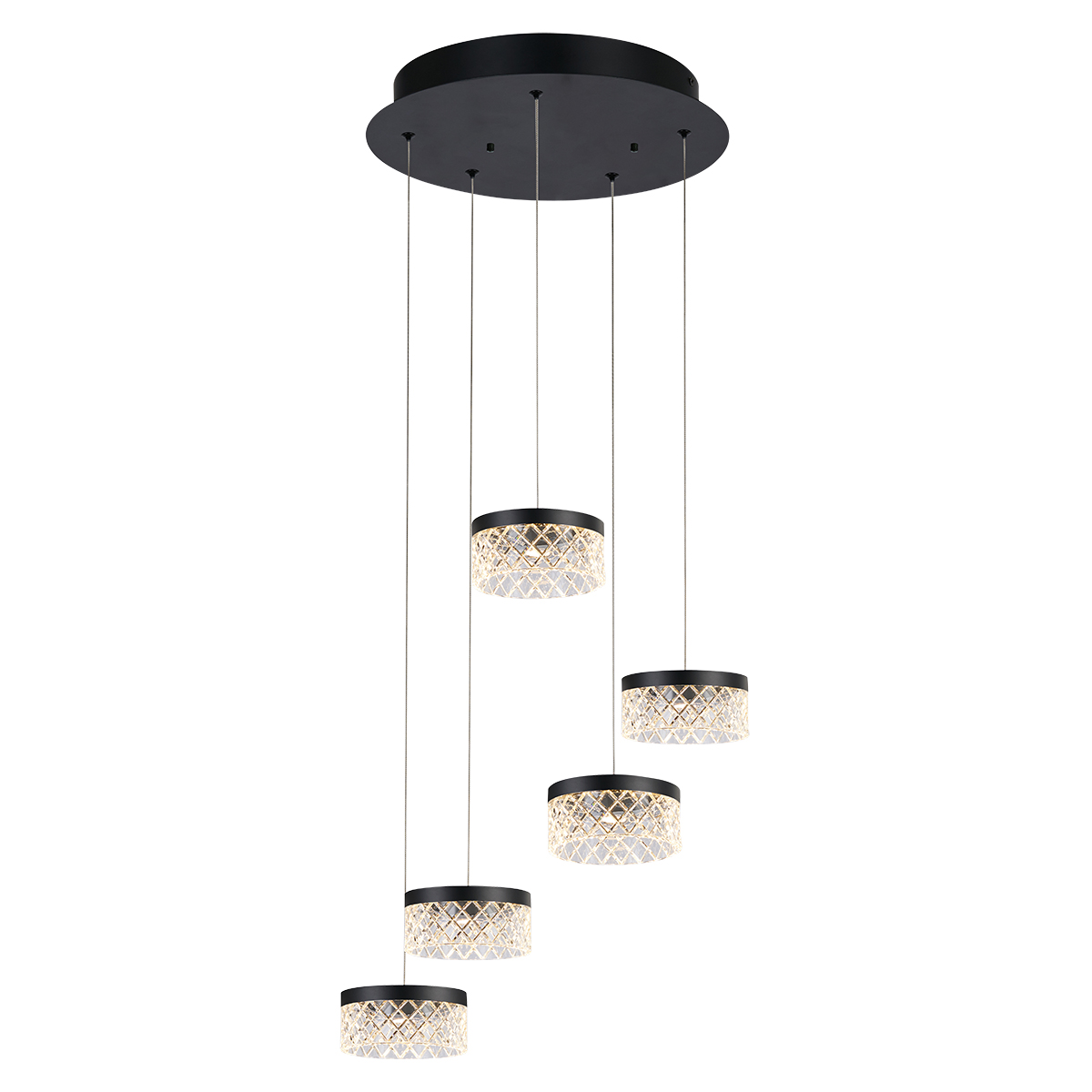 Подвесной светильник Delight Collection MD21020075 MD21020075-5A matt black