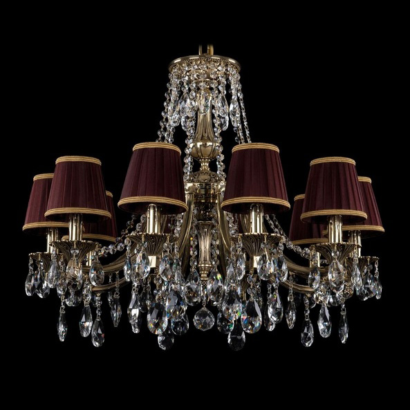 Подвесная люстра Bohemia Ivele 1771/10/220/A/GB/SH9B