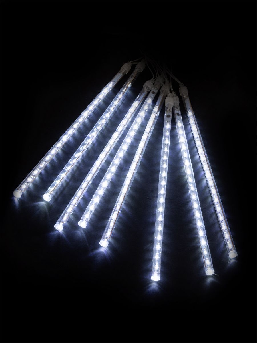 Уличная светодиодная гирлянда TDM Electric Сосульки 220V падающий холодный белый без мерцания SQ0361-0026