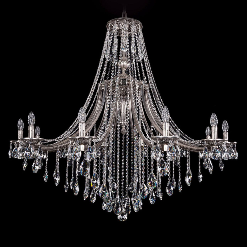 Подвесная люстра Bohemia Ivele 1771/12/490/B/NB