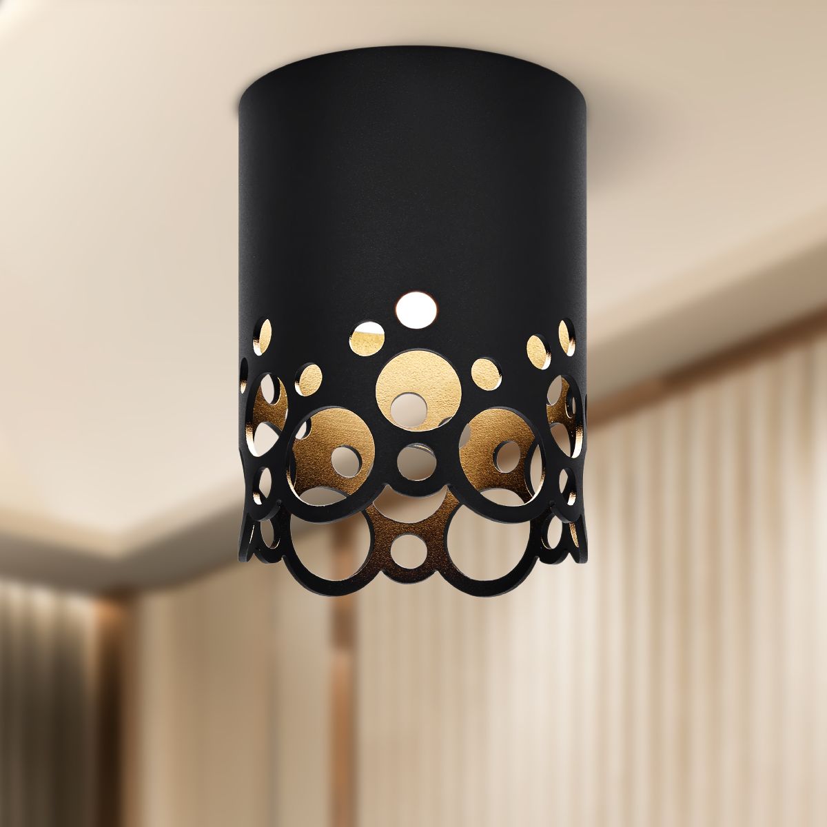 Накладной светильник Эра OL49 BK Б0059800