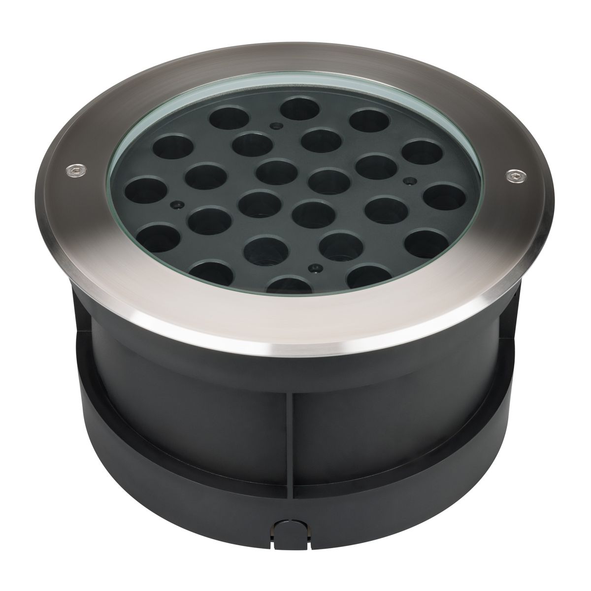 Ландшафтный светильник Arlight LTD-DAFNA-GROUND-R260-48W Warm3000 (SL, 35 deg, 230V) (IP67 Металл) 061288