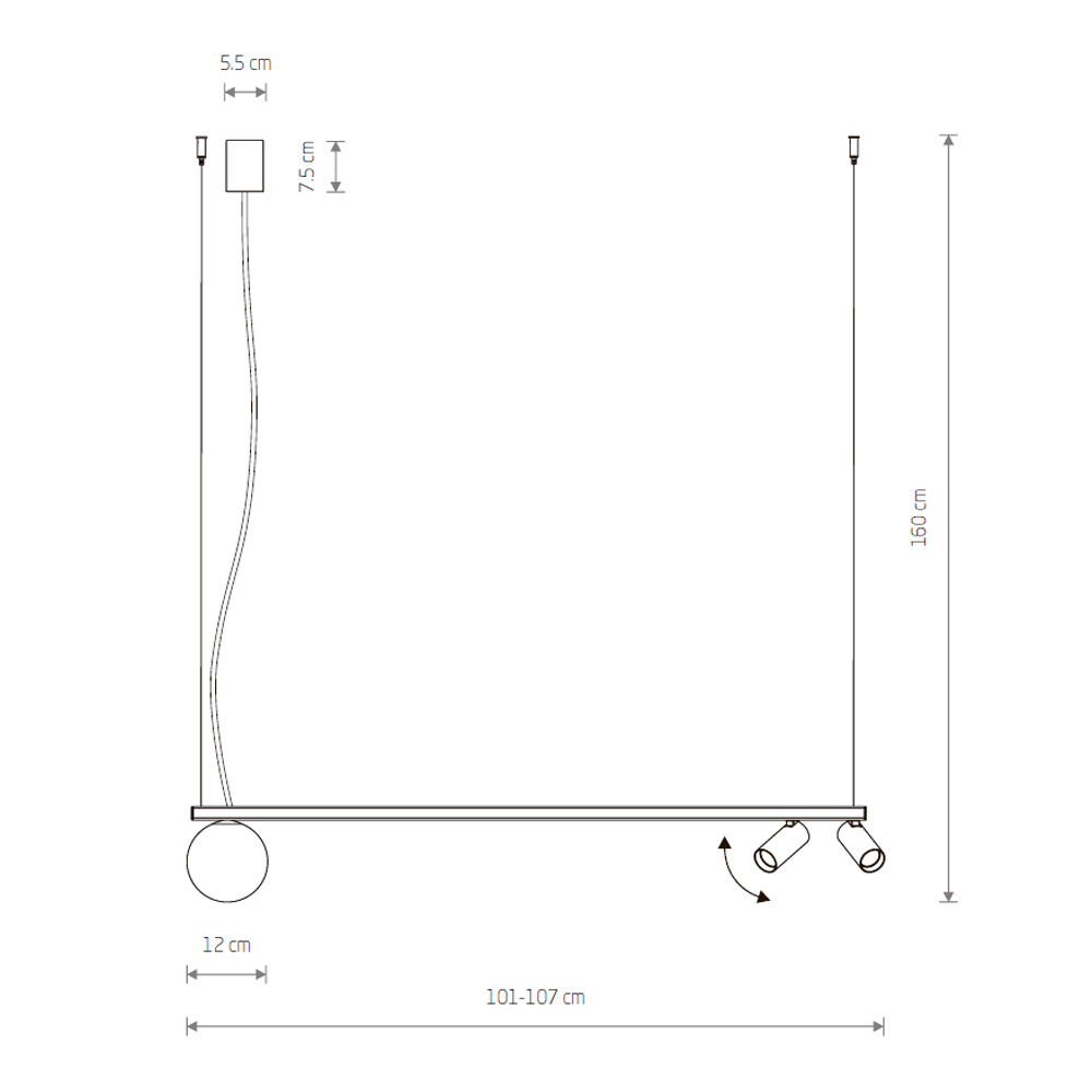 Подвесной светильник Nowodvorski Surface III 11471