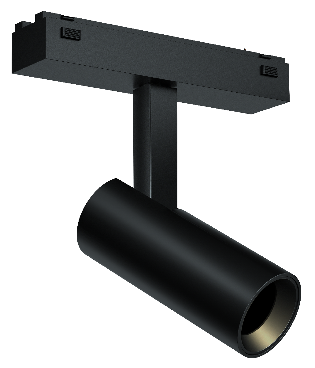 Трековый магнитный светильник iLedex Vision 4825-042-D34-8W-40DG-3000K-BK