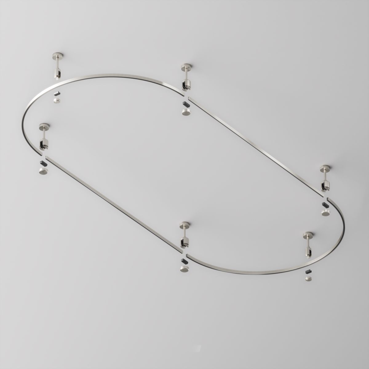 Шинопровод магнитный накладной/подвесной Maytoni Flarity TRX154-SR-D800-PT