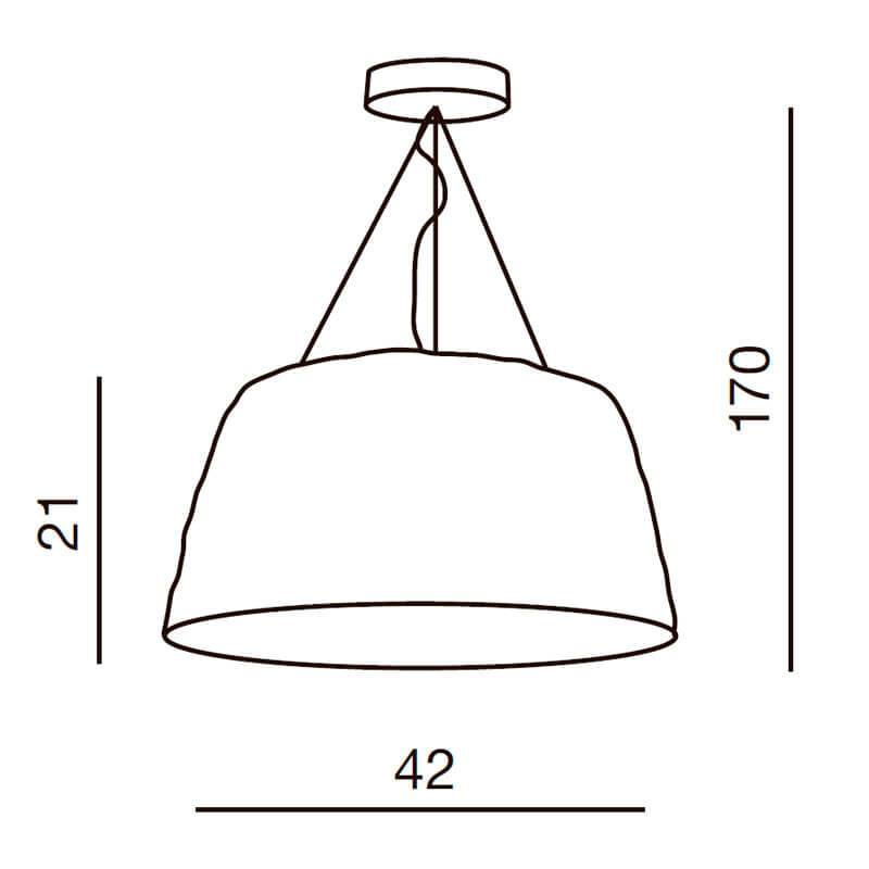 Подвесная люстра Azzardo Candy 42 AZ0438