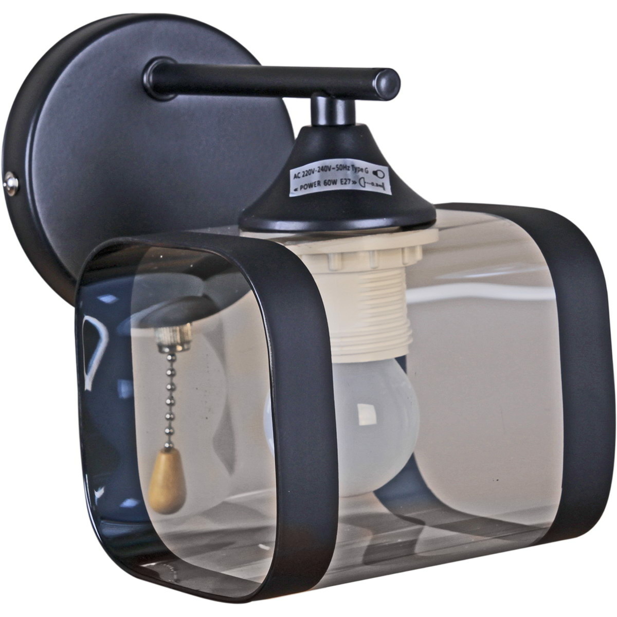 Бра с выключателем на корпусе Reluce 52073-0.2-01