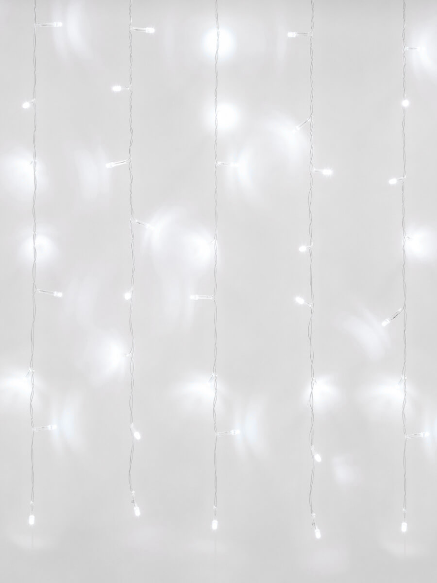 Уличная светодиодная гирлянда (UL-00007217) Uniel занавес 220V белый ULD-C3020-240/TTK White IP44