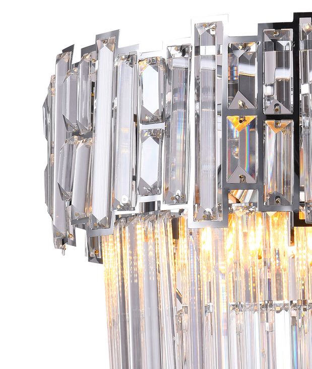 Подвесная люстра Natali Kovaltseva ROSSANA 81425/8C CHROME