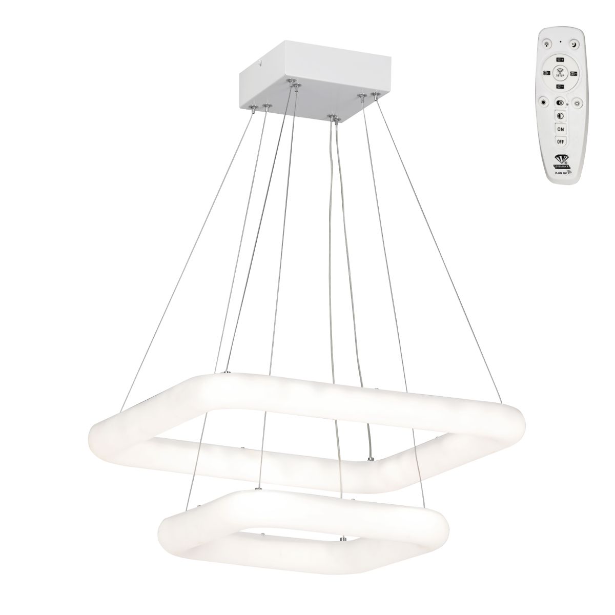 Подвесная люстра Vitaluce V2544DT-0/2S