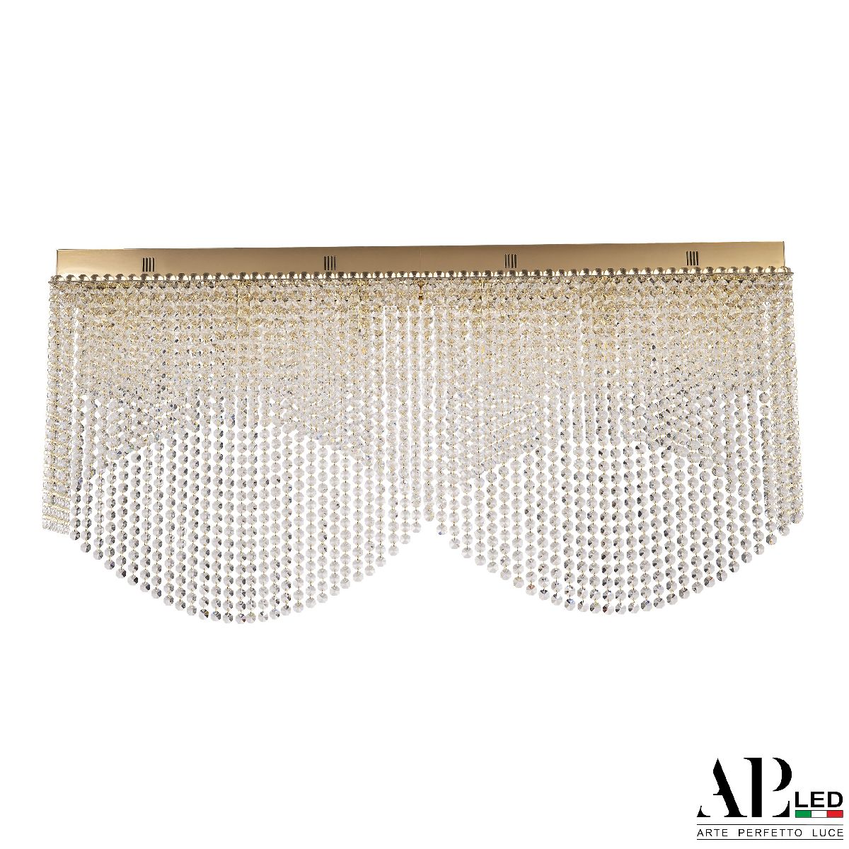 Потолочная люстра Arte Perfetto Luce Sicilia SH512.2.100.B.Ni.4000