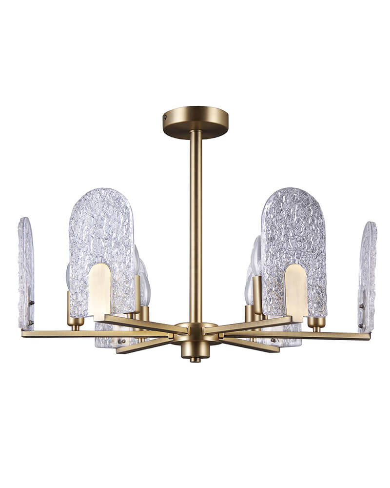 Потолочная люстра Lumien Hall Мори 3010/6P-AB-CL