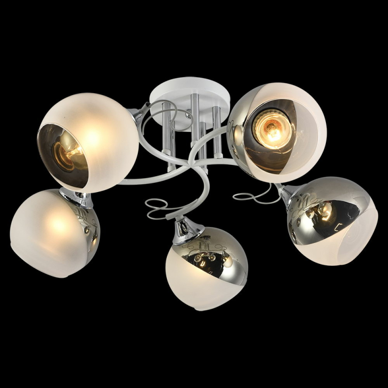 Потолочная люстра Reluce 01389-0.3-05 WH+CR