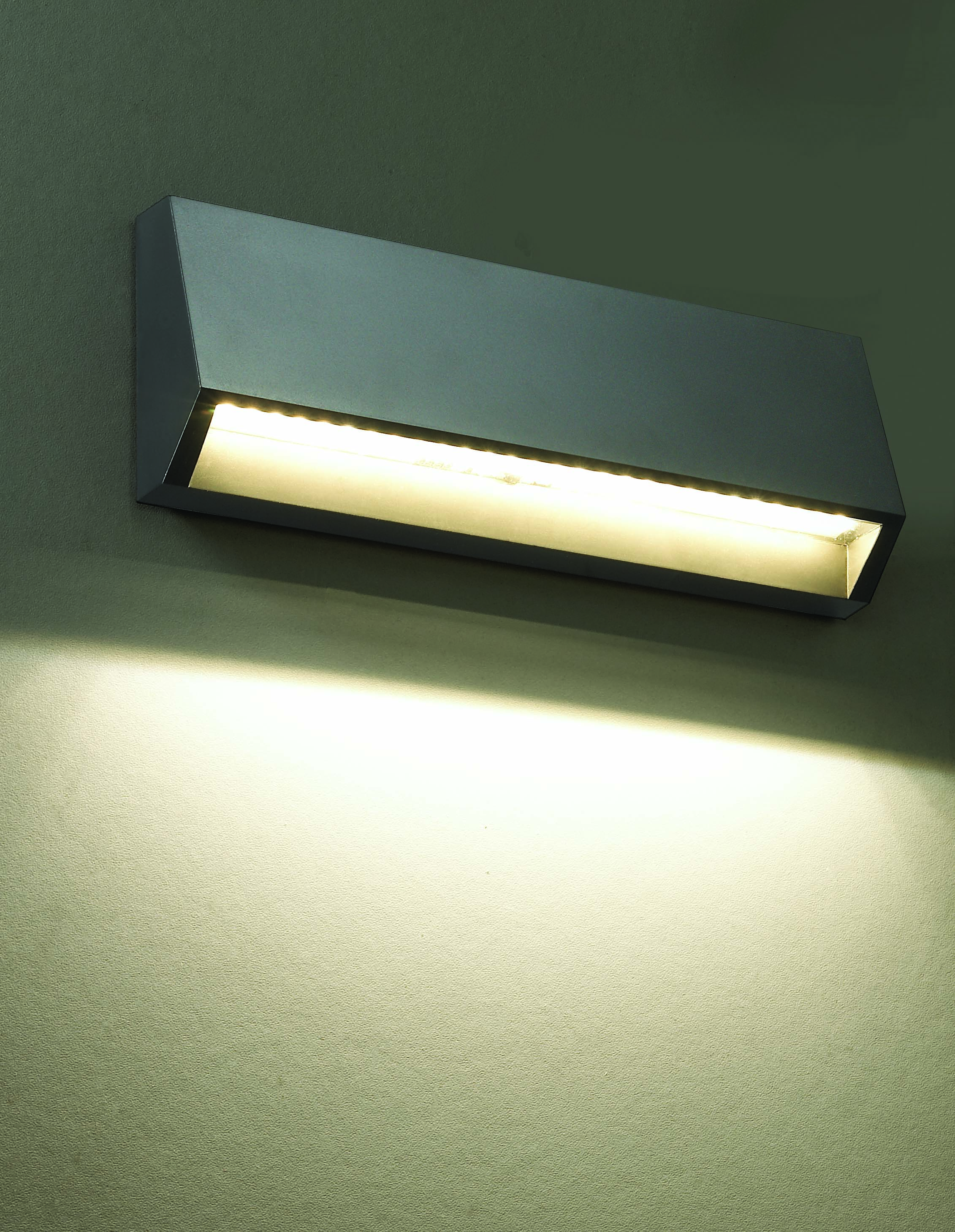 Уличный настенный светодиодный светильник Novotech Kaimas 357418