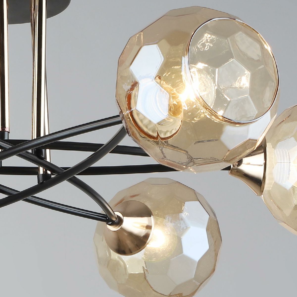 Потолочная люстра Reluce 05060-0.3-06 COFFEE+FGD