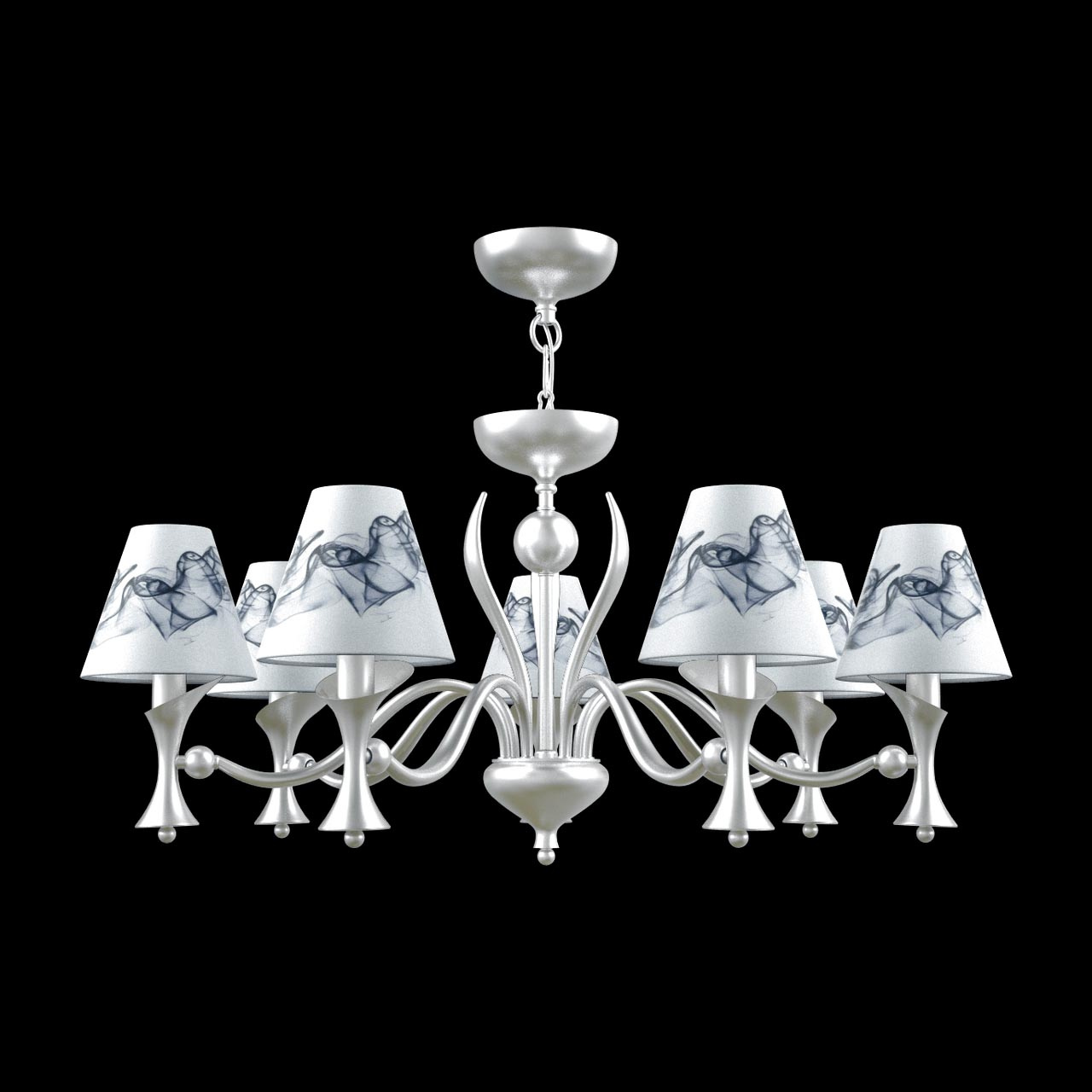 Подвесная люстра Lamp4you Modern M3-07-CR-LMP-O-10