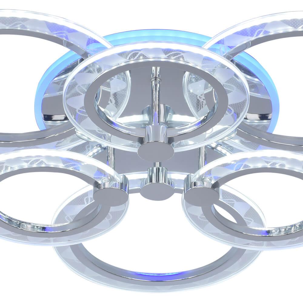 Потолочная люстра Seven Fires Talek SF7054/7C-CR-RGB