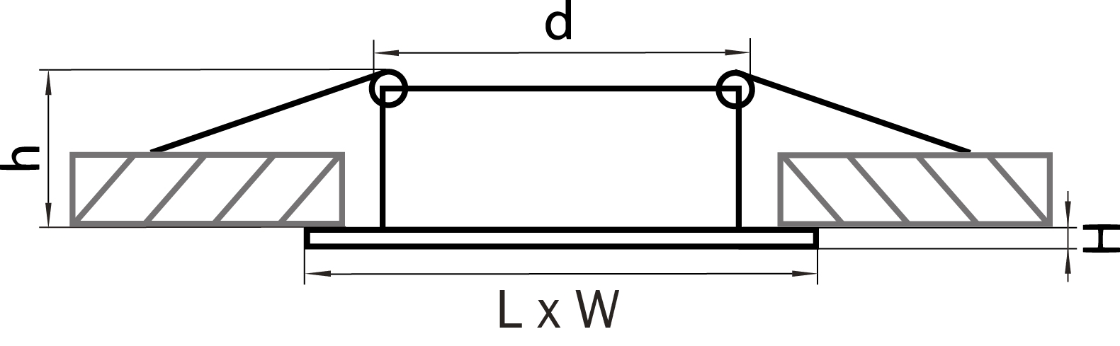 Встраиваемый светильник Lightstar Lega 011035