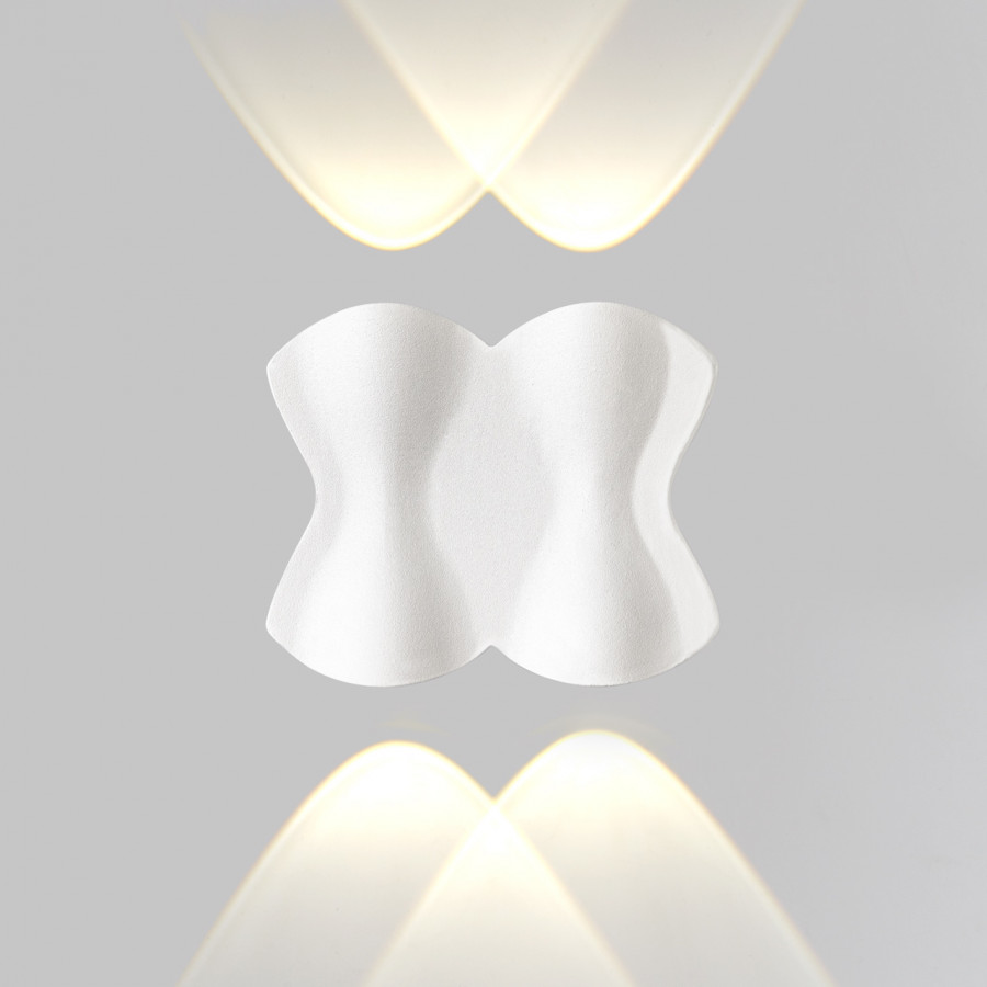 Уличный настенный светильник IMEX Cross IL.0014.0019-4-WH