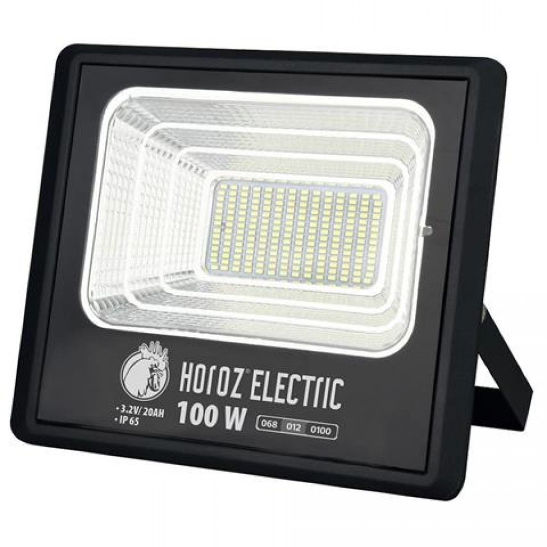 Прожектор на солнечной батарее Horoz Tiger 068-012-0100 HRZ33002949