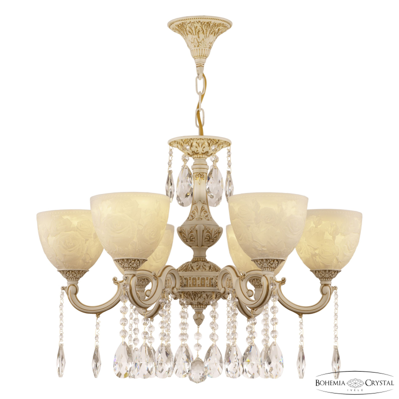 Подвесная люстра Bohemia Ivele Crystal AL78101/6/175 A WMG P1 U Rose