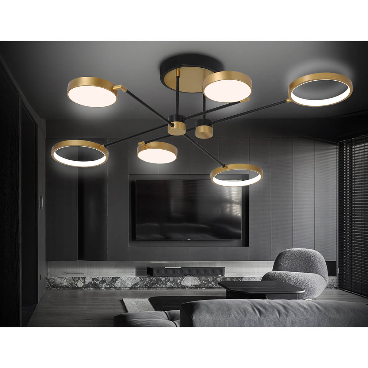Люстра на штанге Ambrella Light Comfort FL5157