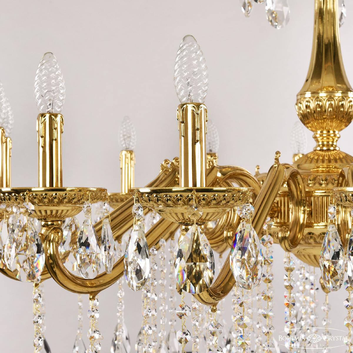 Подвесная люстра Bohemia Ivele Crystal 75102/16/360 A G
