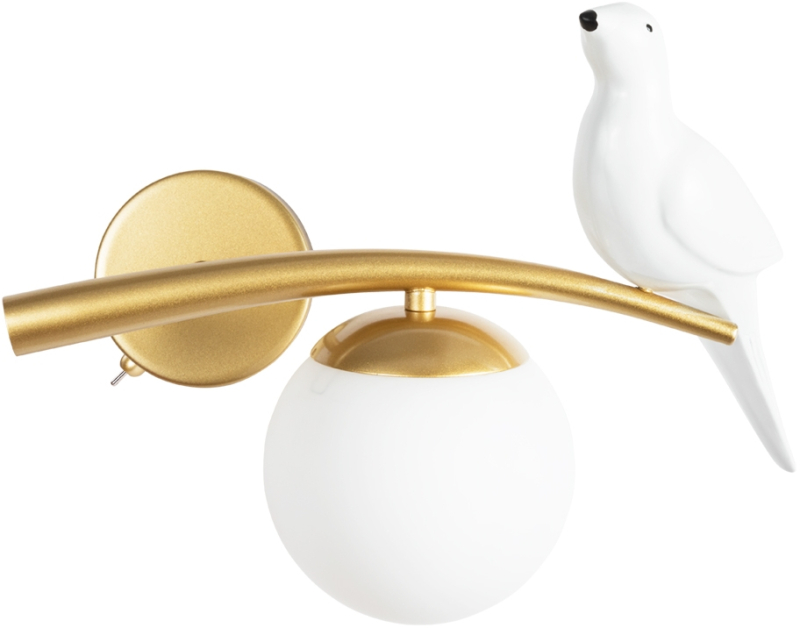 Бра с выключателем на корпусе Arte Lamp Eltanin A3422AP-1GO