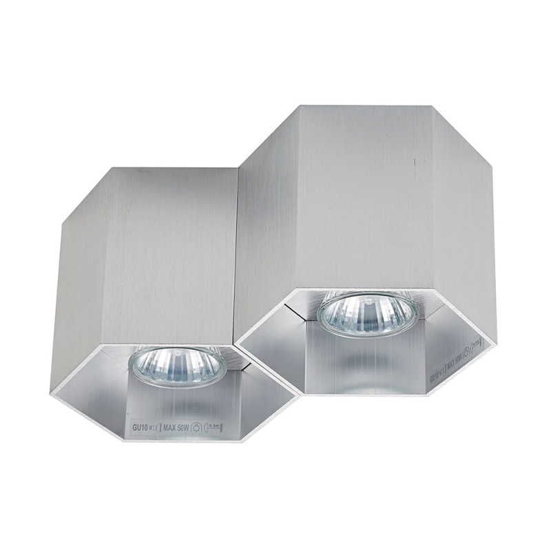 Потолочный светильник Zumaline POLYGON CL2 20036-AL