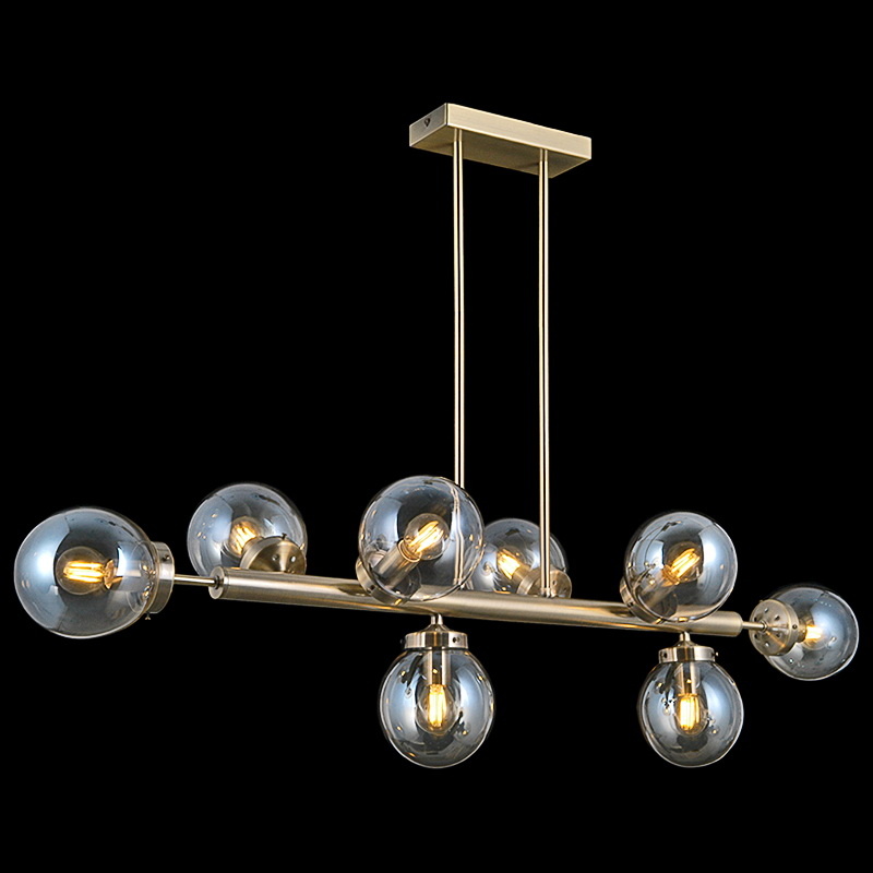 Люстра на штанге Illumico IL0008-8PSQ-79 AB