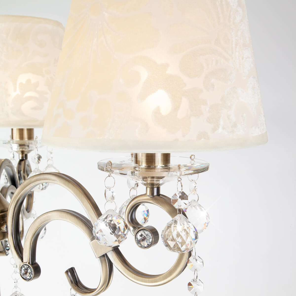 Торшер Eurosvet 1448/3F античная бронза Strotskis торшер