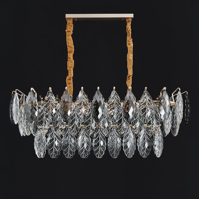 Подвесная люстра флористика Delight Collection D8011P/L-800 gold/smoky