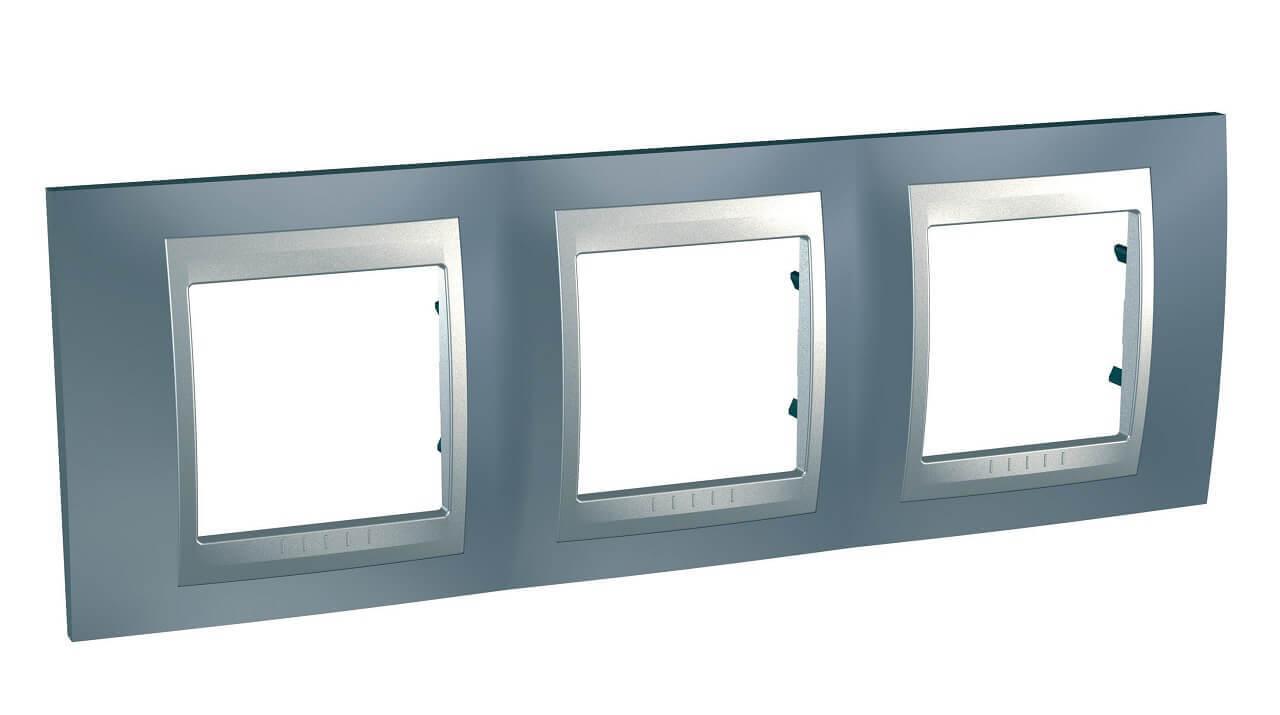 Рамка 3-постовая Schneider Electric Unica Top MGU66.006.096