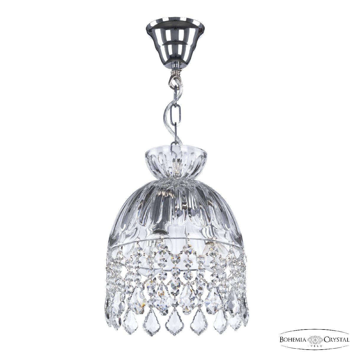 Подвесной светильник Bohemia Ivele Crystal 5478/22 Ni Clear/M-1H Leafs